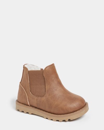 Cosy Lined Chelsea Boot (Size 4 Infant - 8)