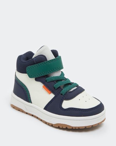 Sporty High Top Trainers (Size 4 Infant-10)