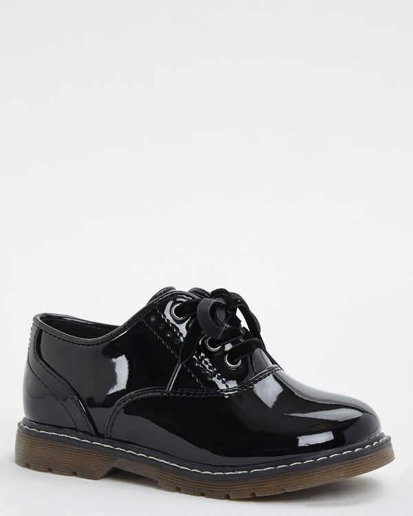 Back To School Patent Lace Ups
