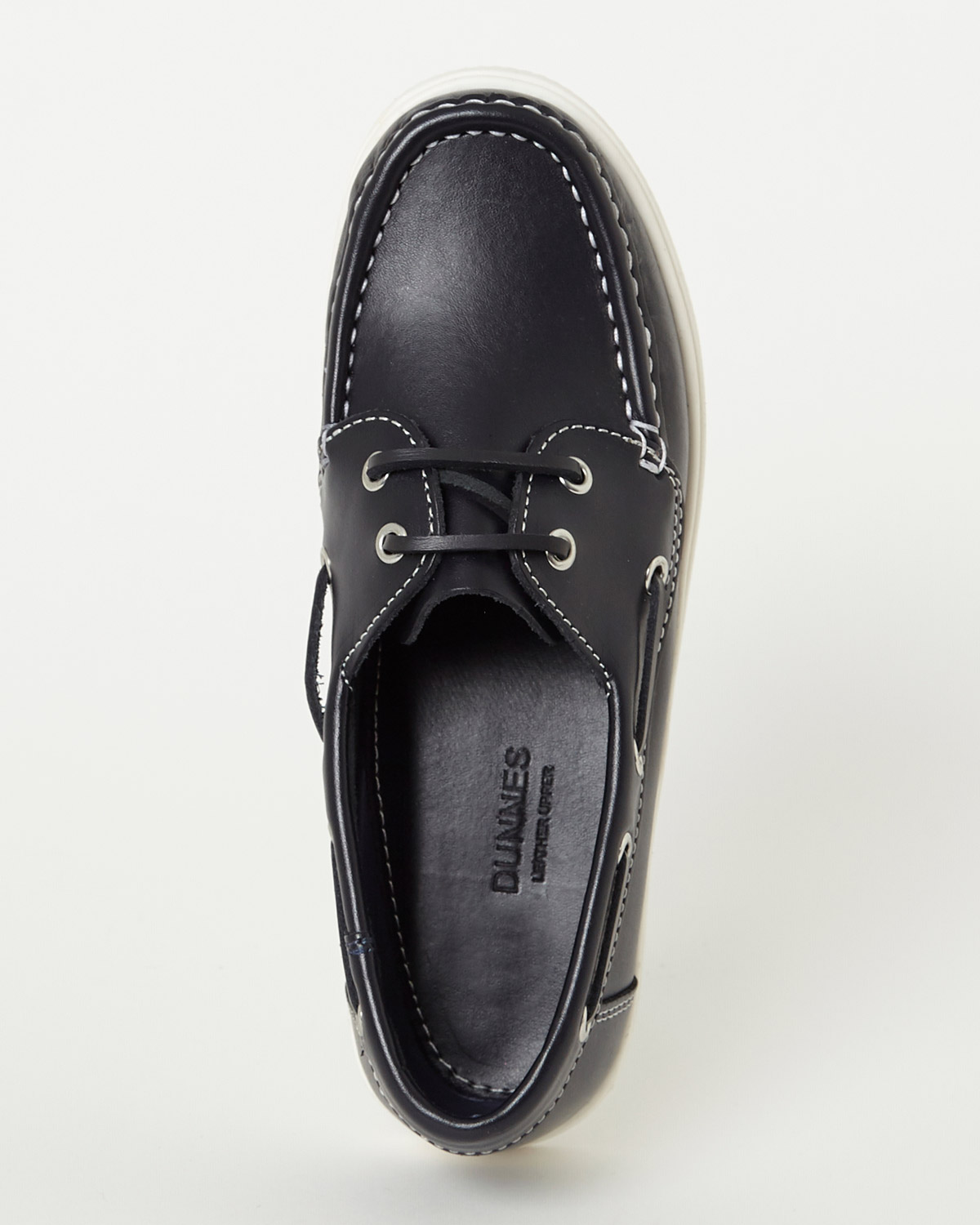 Dunnes Stores | Navy Leather Loafers