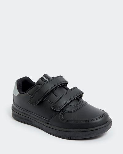 Back To School PU Velcro Strap Shoe (Size 9-6) thumbnail
