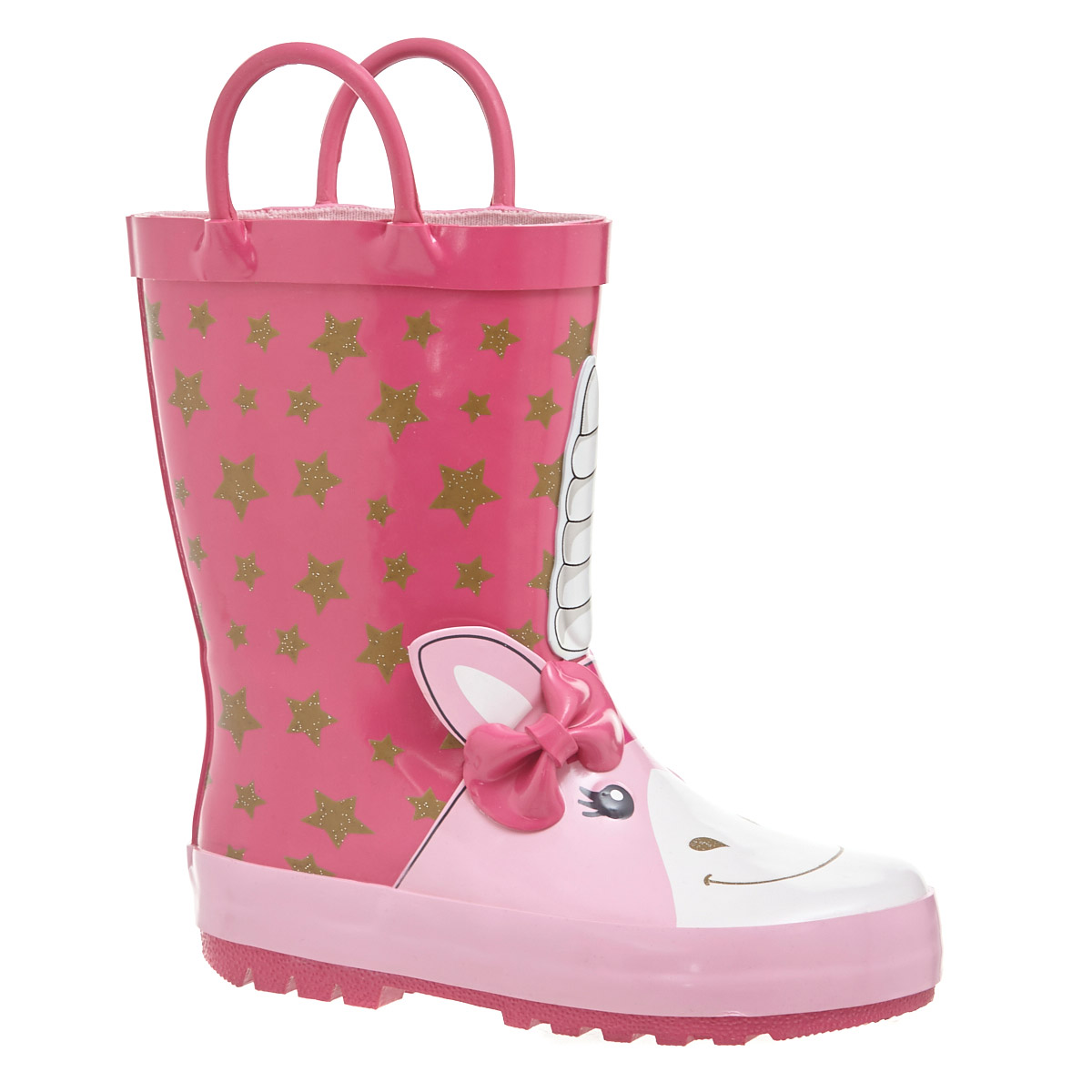 Dunnes Stores | Pink Girls 3D Wellies