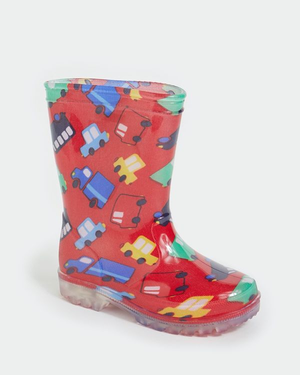 Boys Light-Up Wellies (Size 4 Infant-13)