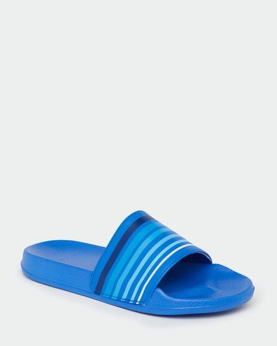 Blue Sliders (Size 7-5)