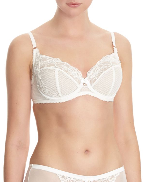 Embroidered Non-Padded Bra