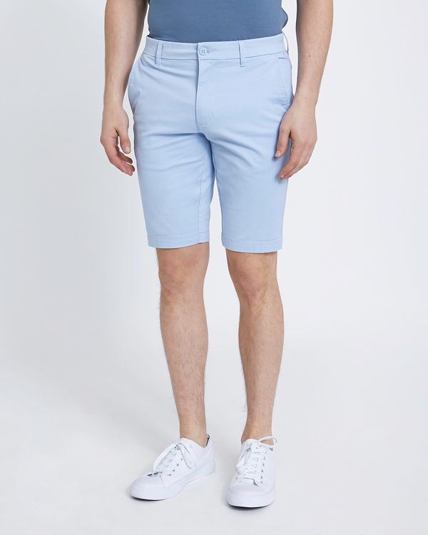 Dunnes Stores | Blue Slim Fit Stretch Chino Shorts