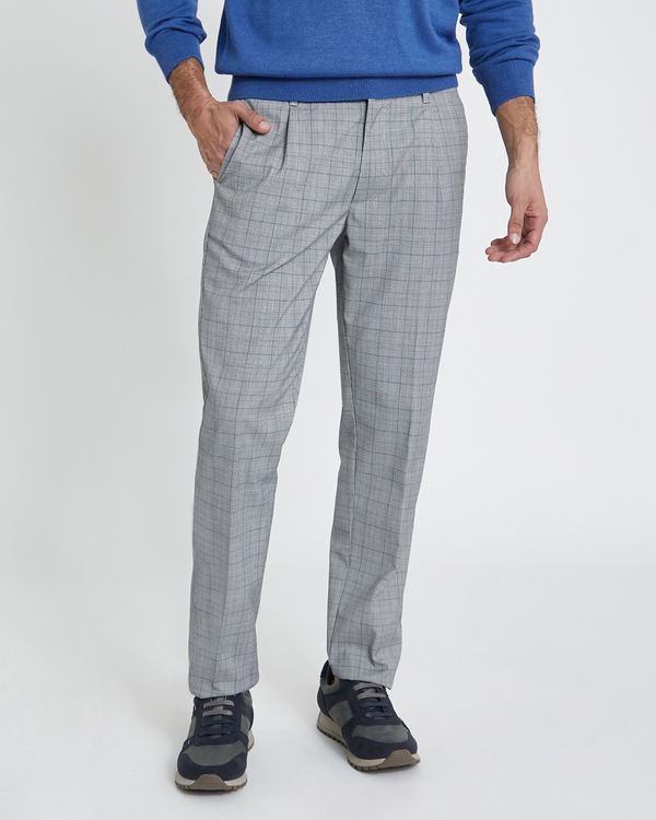 Check Slim Fit Trousers