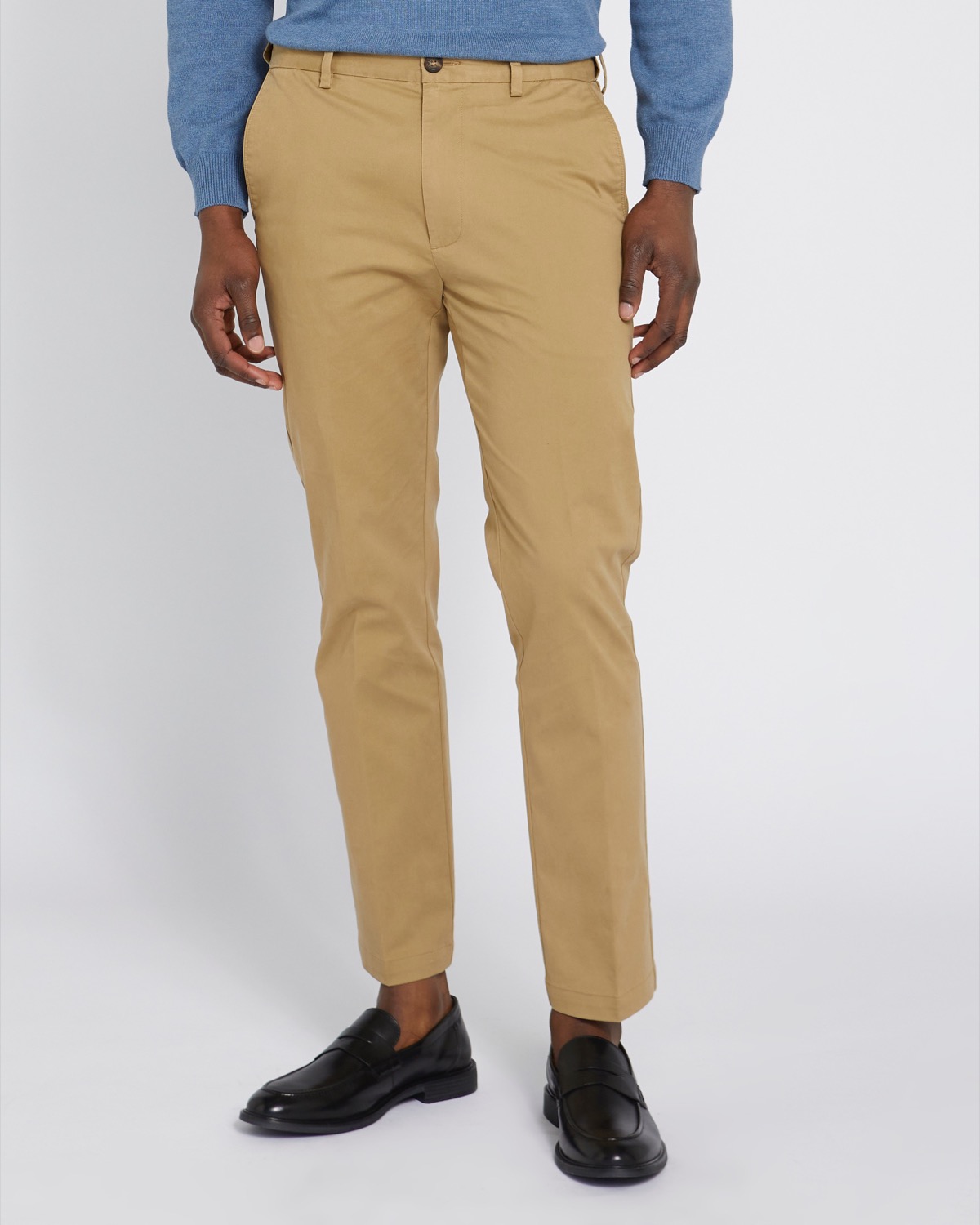 Dunnes Stores | Caramel Premium Stretch Chinos (Big & Tall Sizes Available)