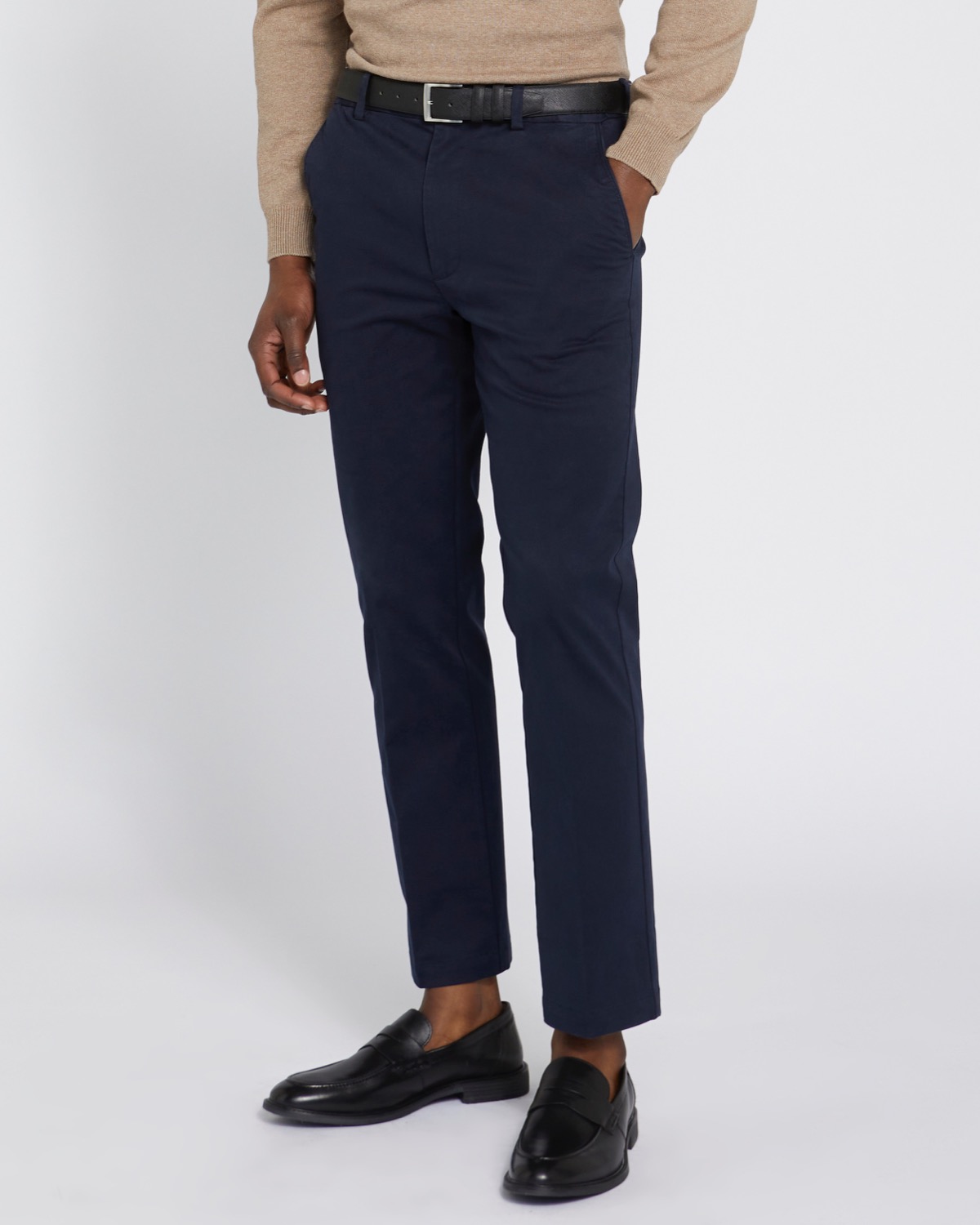 Blue Chinos Outfits  Navy Chino by Paul Brown