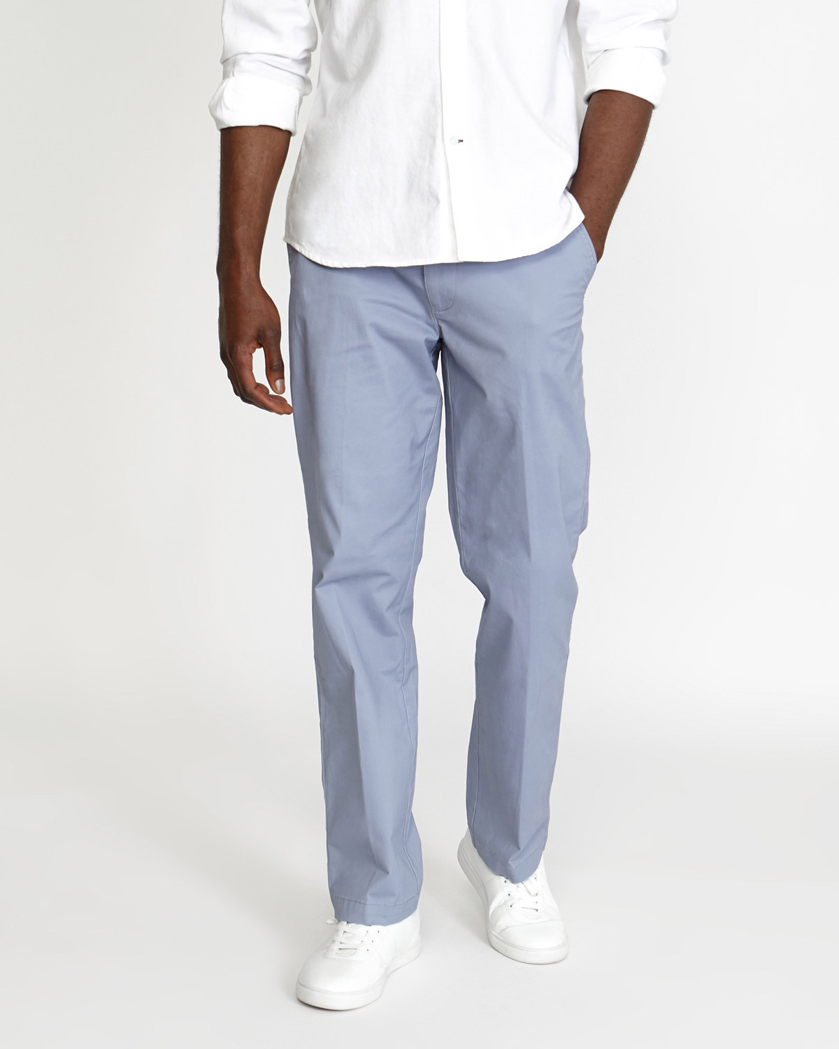 Dunnes Stores | Blue Lightweight Stretch Chinos