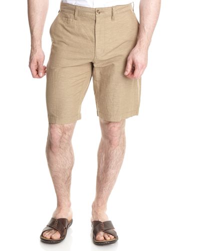 Regular Fit Linen Blend Shorts thumbnail