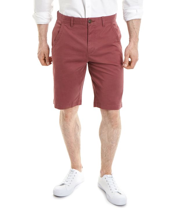 Regular Fit Chino Shorts With Stretch
