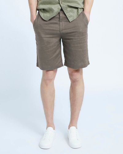 Regular Fit 100% Linen Shorts thumbnail