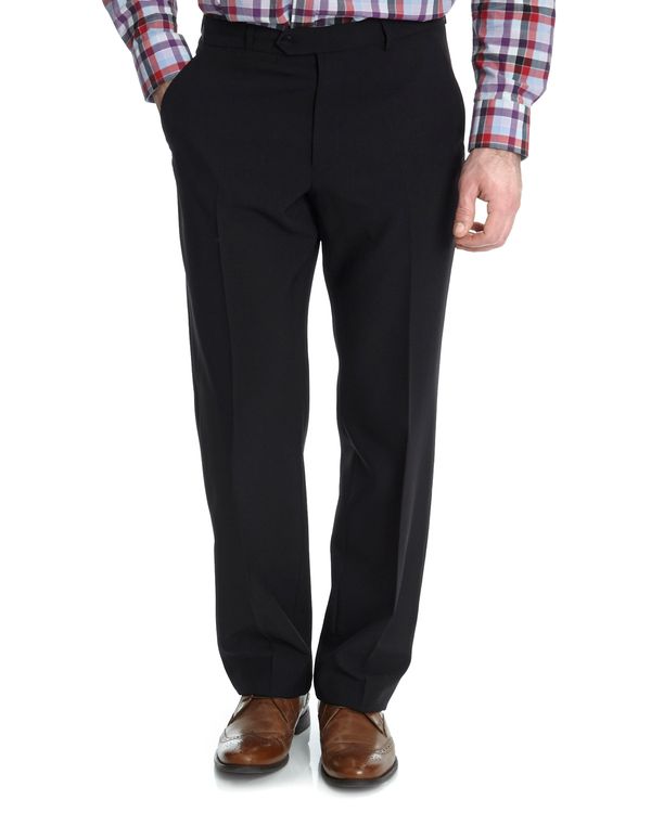 Regular Fit Poly Trousers