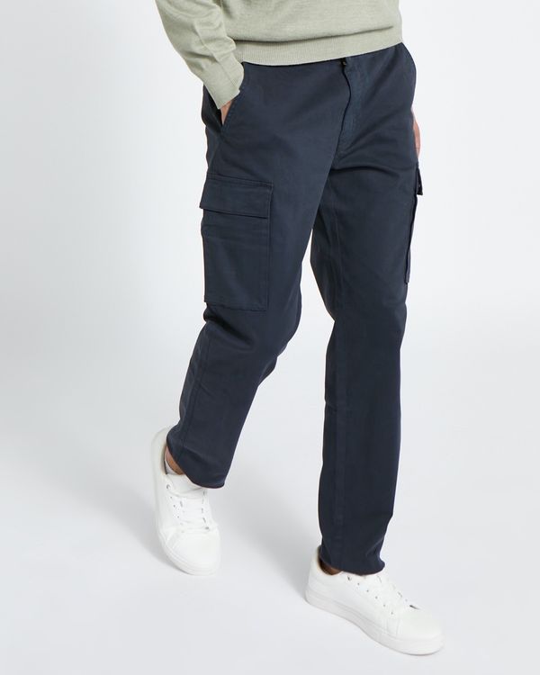 Mens Navy Cargo Trousers  Police Supplies
