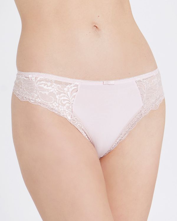 Side Lace Thong - Pack Of 3