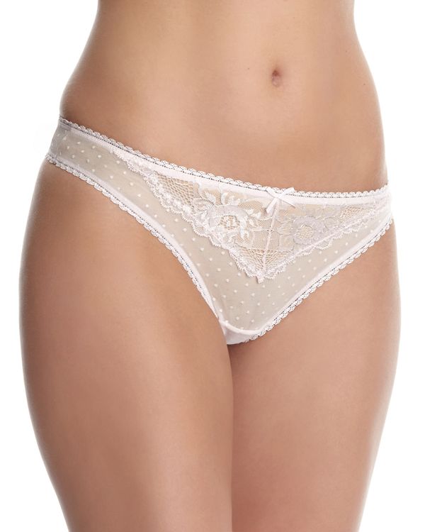 Lace Mesh Thongs - Pack Of 3