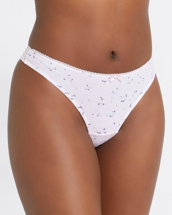 Cotton Thongs - Pack Of 3
