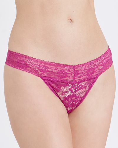 Floral Lace Thong - Pack Of 3 thumbnail