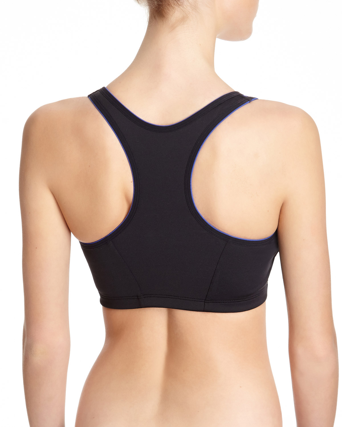 High Impact Zip Front Non Wire Sports Bra