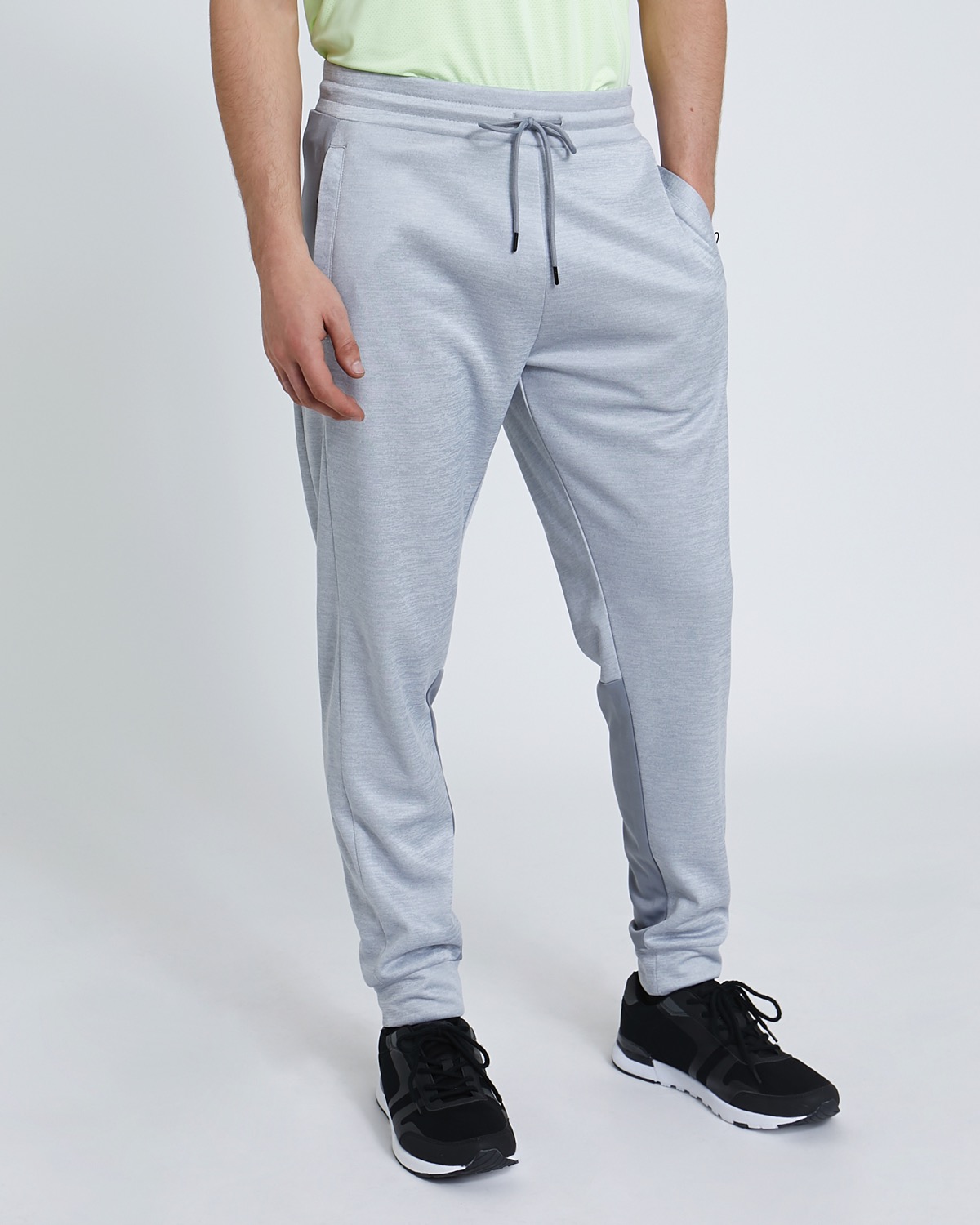 Dunnes Stores | Grey-marl Tech Joggers