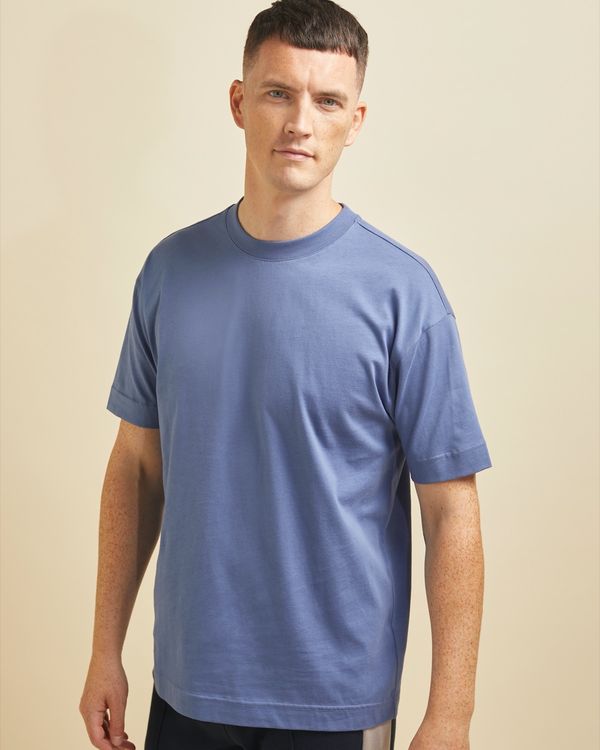 Relaxed Fit Cotton Crew Neck T-Shirt