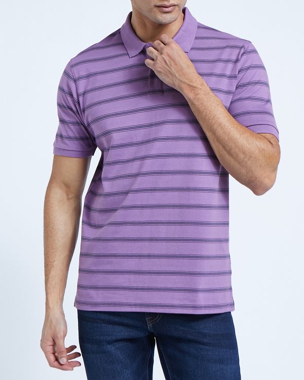 Regular Fit Striped Polo