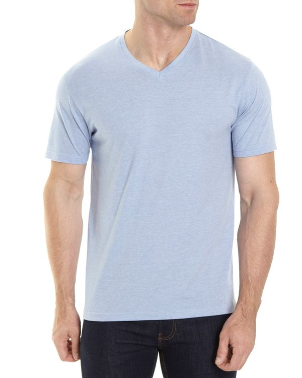 Regular Fit Marl V-Neck T-Shirt