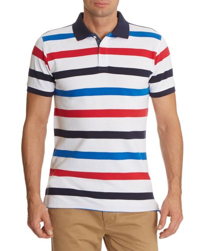 Block Stripe Polo T-Shirt thumbnail