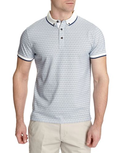 Tailored Fit Smart All-Over Print Polo thumbnail