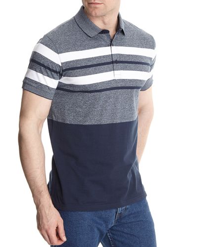 Tailored Fit Engineered Stripe Polo thumbnail