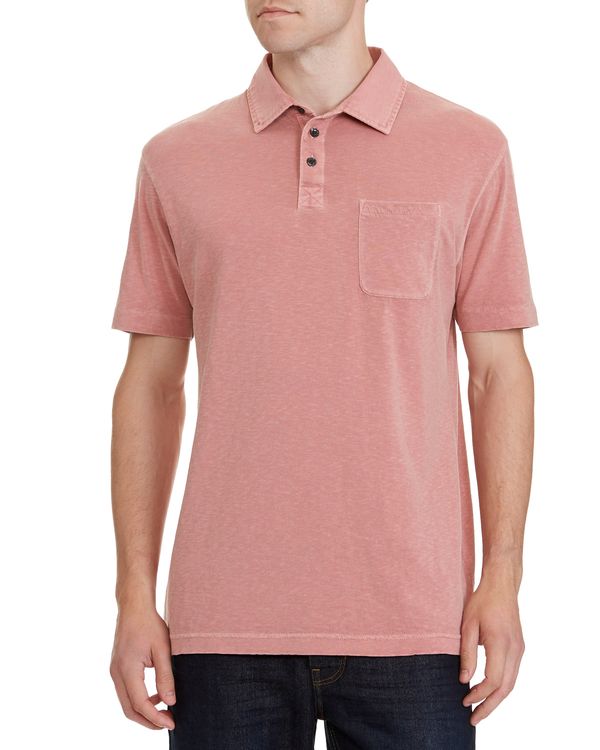 Regular Fit Washed Polo Shirt