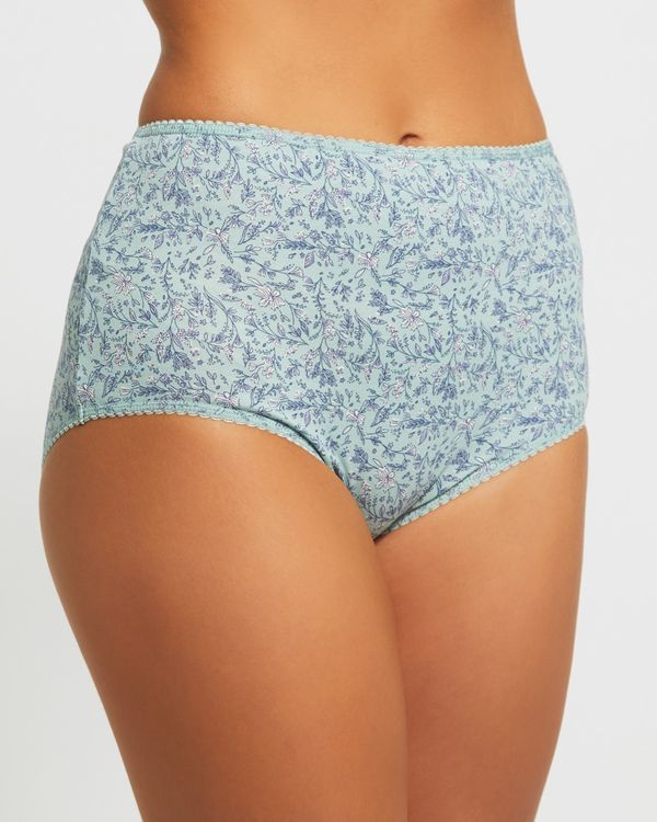 Print Cotton Rich Full Brief - Pack Of 5