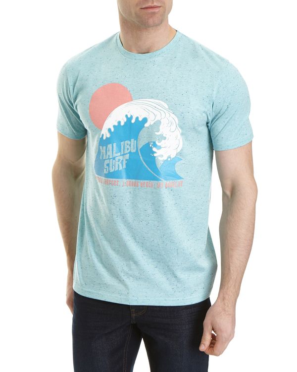 Regular Fit Malibu Graphic Print T-Shirt