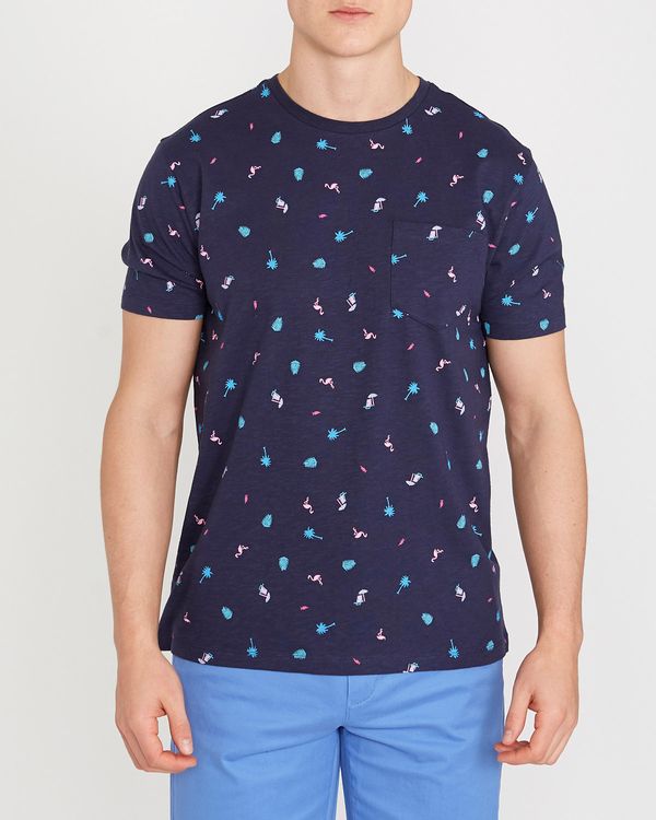 Regular Fit All Over Printed T-Shirt