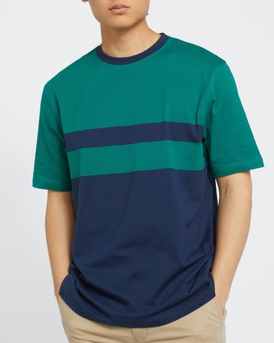 Regular Fit Colour Block T-Shirt