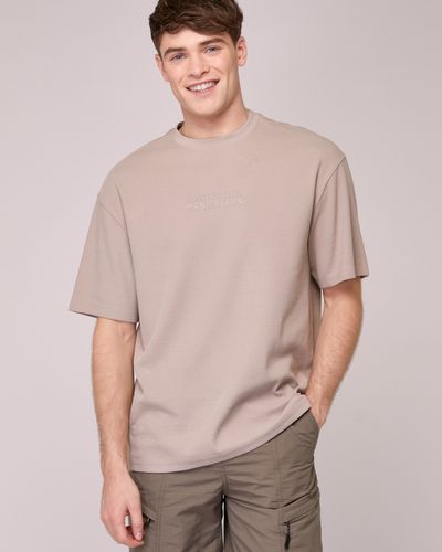 Relaxed Fit Ribbed Cotton T-Shirt thumbnail