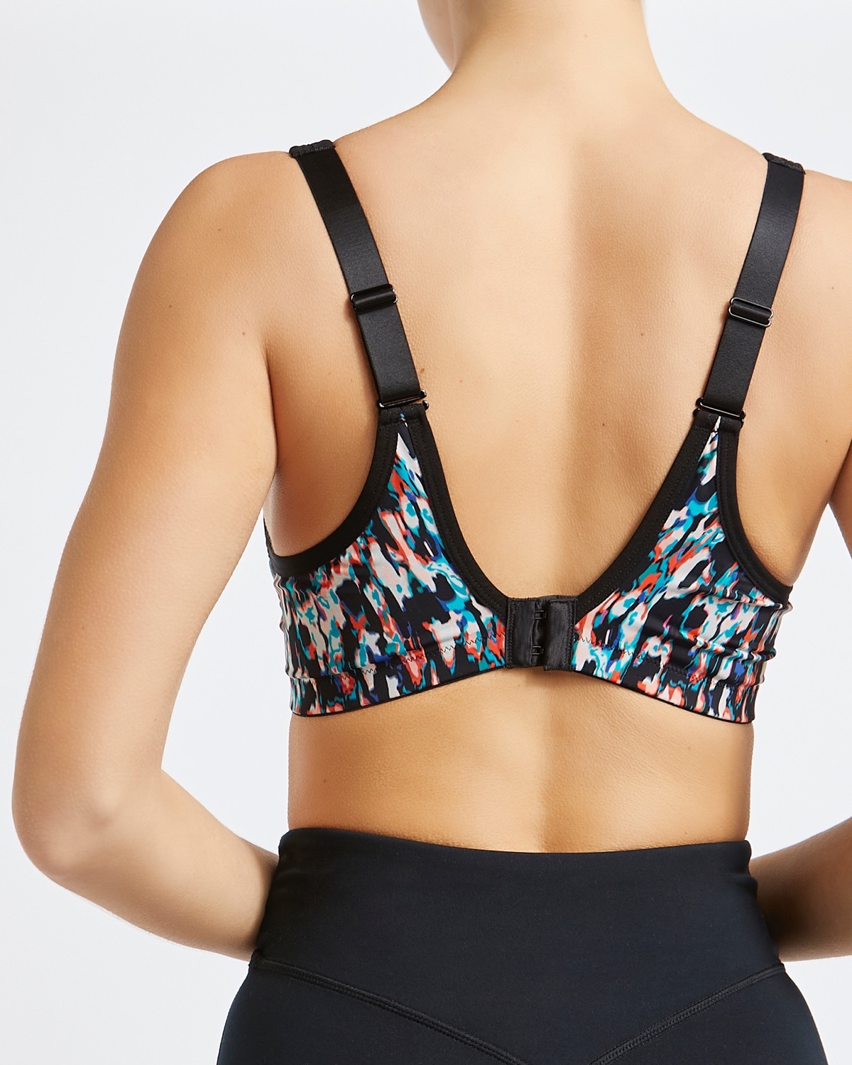 Dunnes Stores  Red-black High Impact Underwired Sports Bra