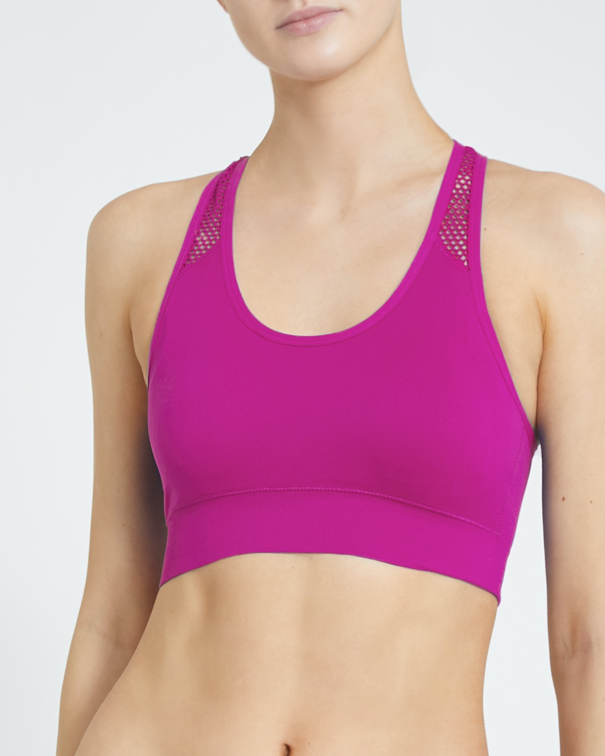 Dunnes Stores  Berry Non Wired Seamfree Sports Bra