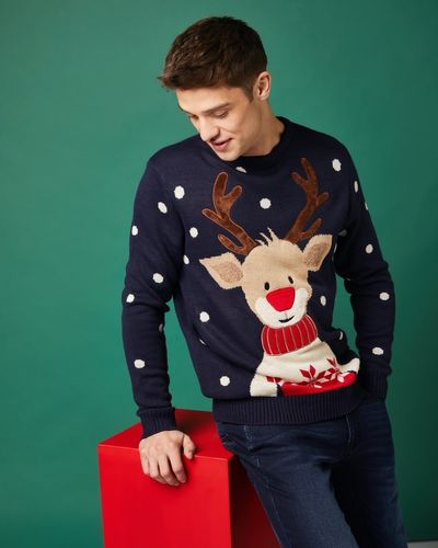Reindeer Christmas Jumper