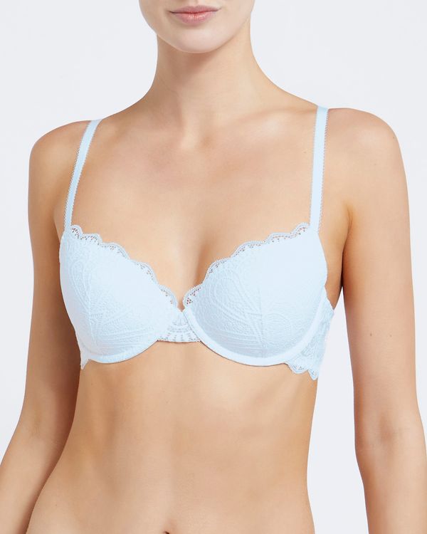 Lace Wired Padded T-Shirt Bra