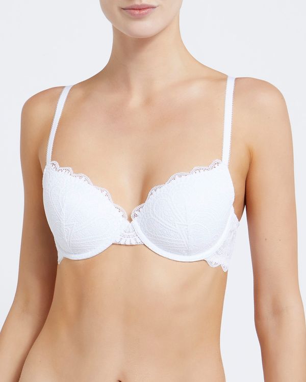 Lace Wired Padded T-Shirt Bra