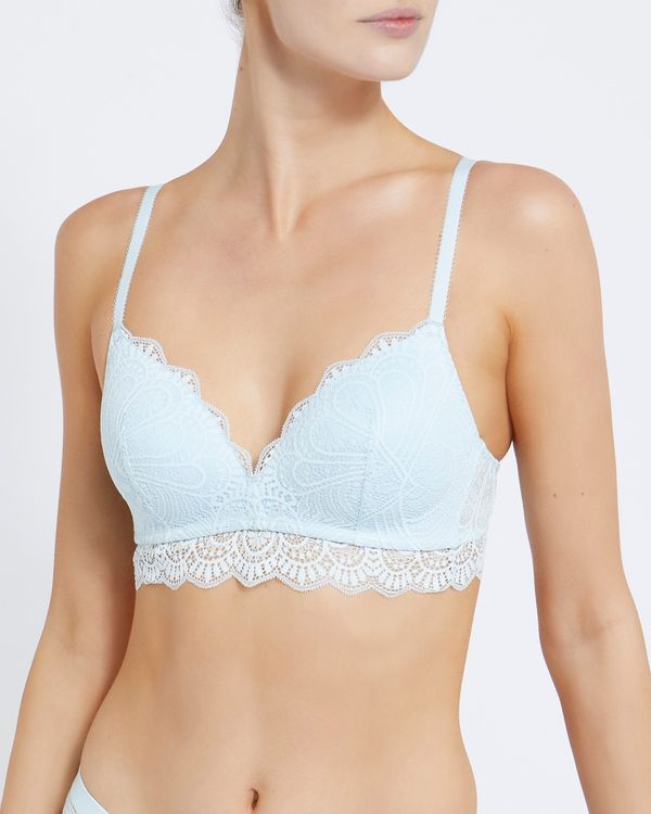 Lace Non Wired Padded Bra