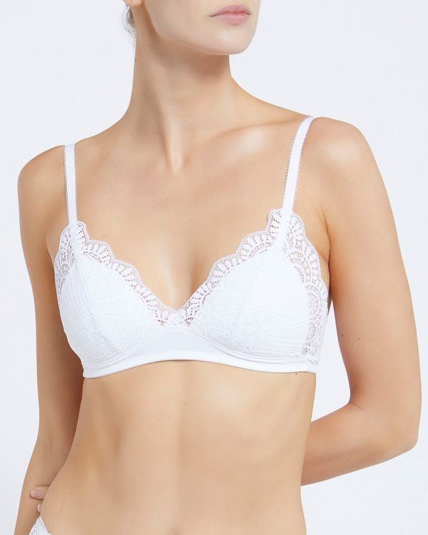 Lace Non Wired Padded Bralette
