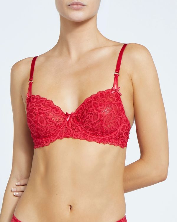 Rose Lace Non-Padded Bra