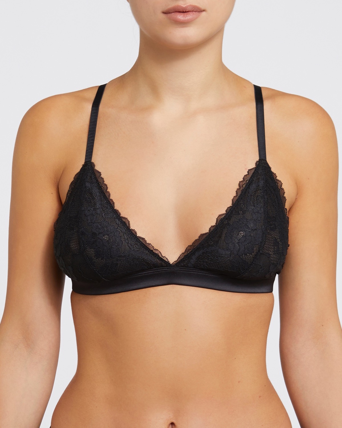 Dunnes Stores Black Eve Lace Non Wired Bralette