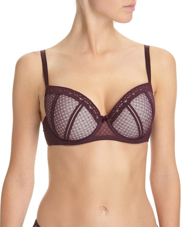 Mesh Underwired Balcony Bras - Pack Of 2
