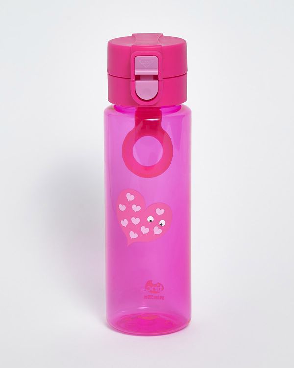 Water Bottle Pink Flip And Clip
