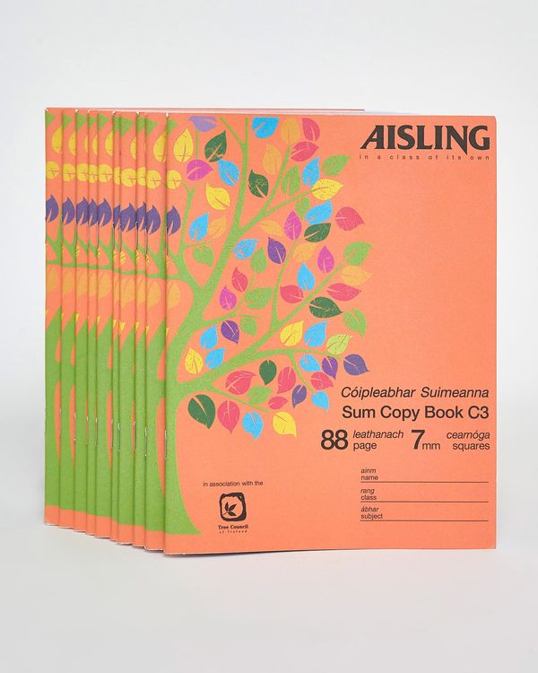 Aisling 88pg Sum Copy Book - Pack Of 10