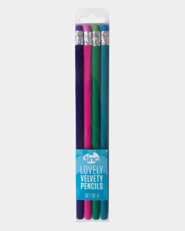 Tinc 4 Lovely Velvety Pencils